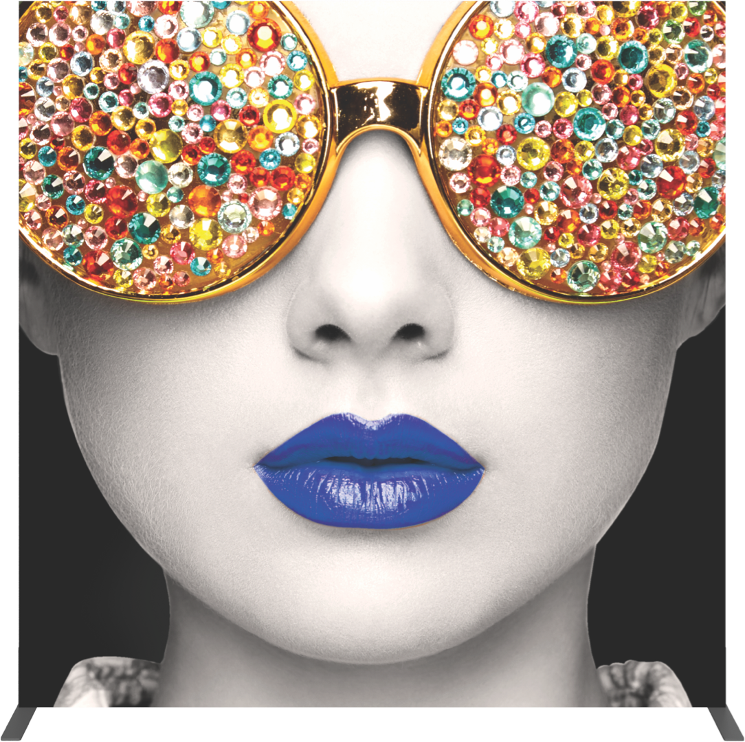 Vector Frame Light Box Square 03 Fabric Banner Display 2