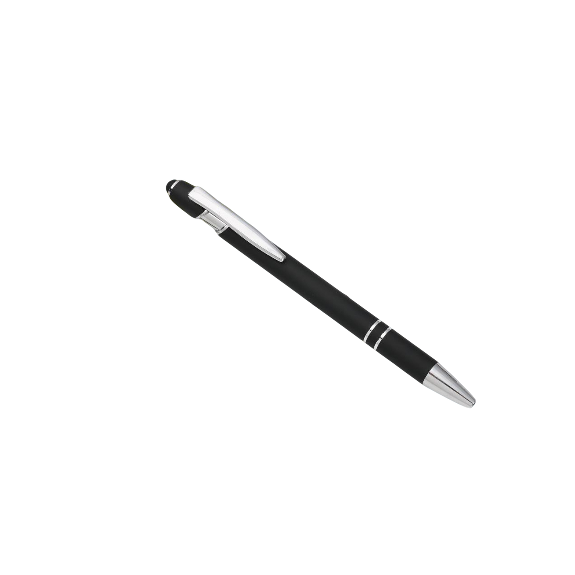 Metal Stylus Ballpoint Pen Dual Tip Click Action 21