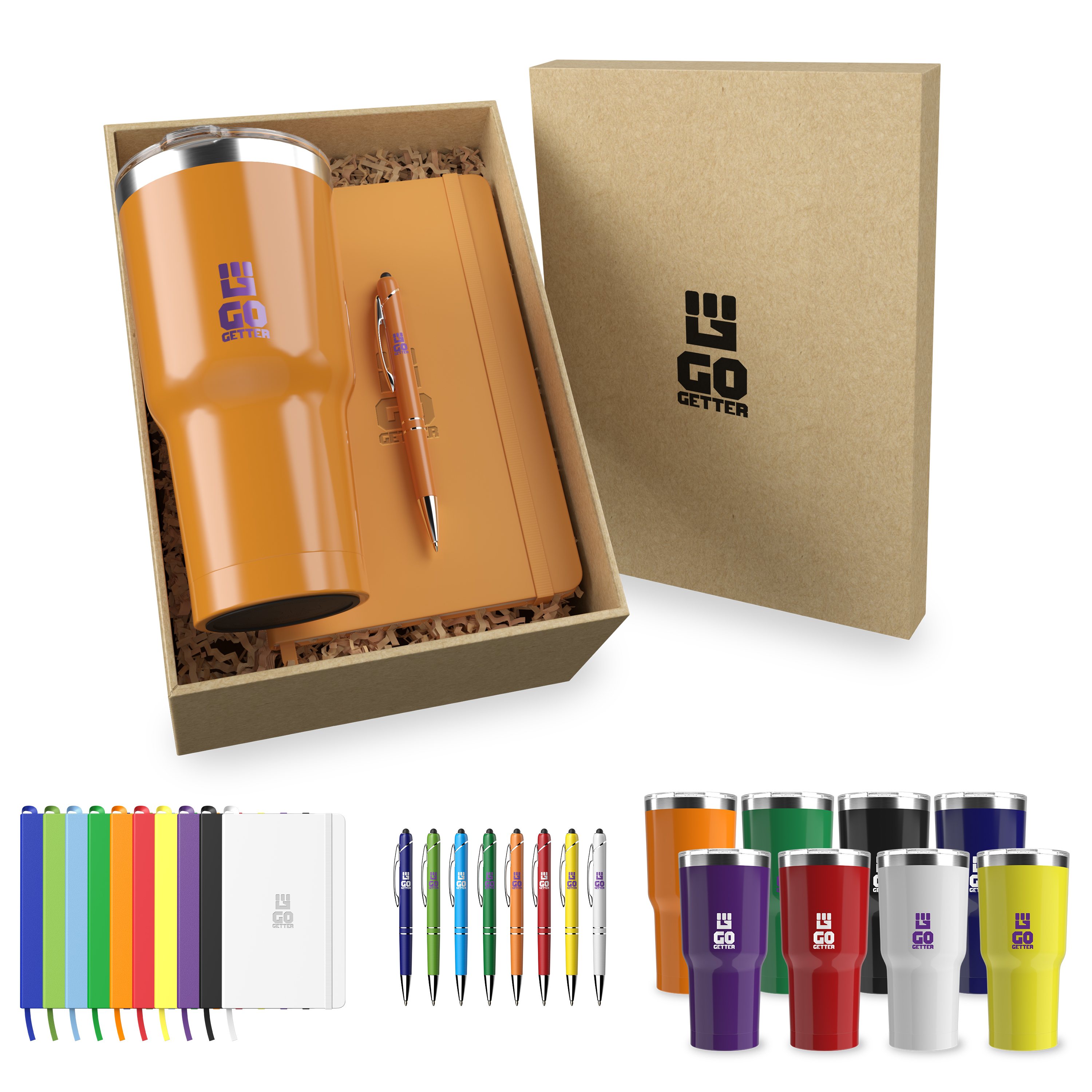 "show your colors" 3-piece kit in an eco gift box 48