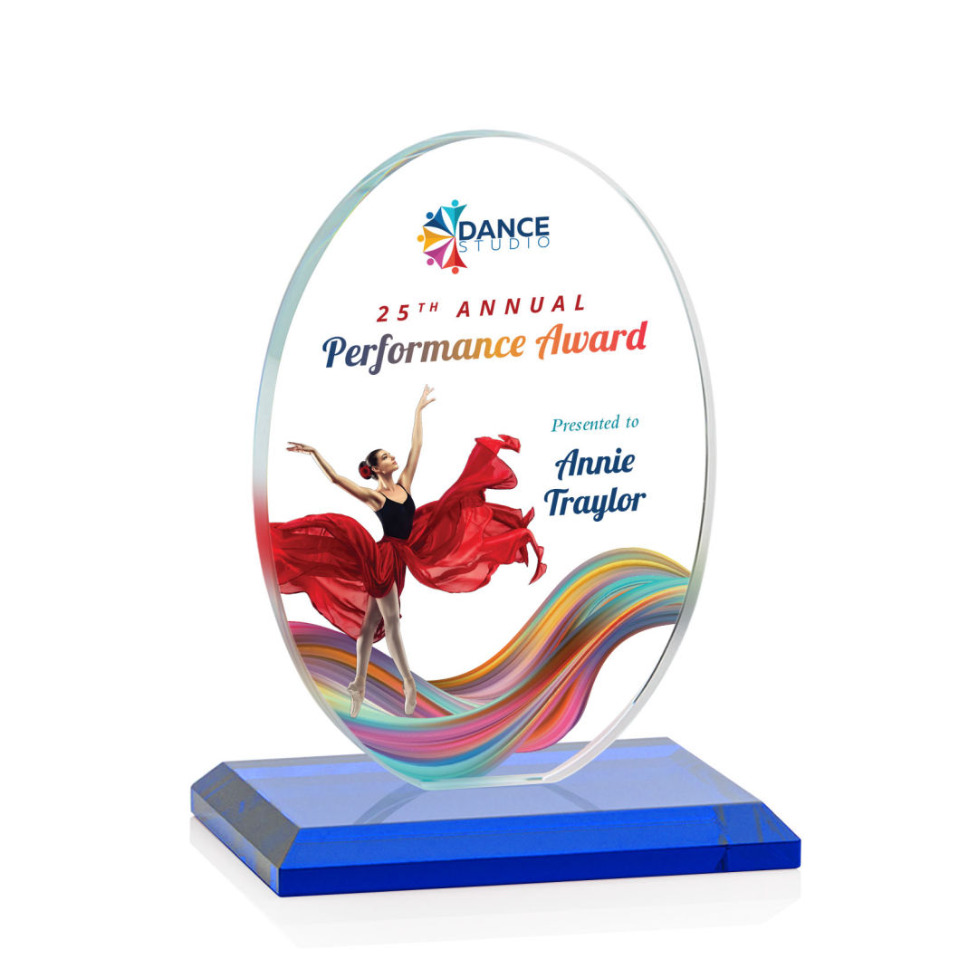 Austin (Vert) VividPrint™ Award - Blue 7