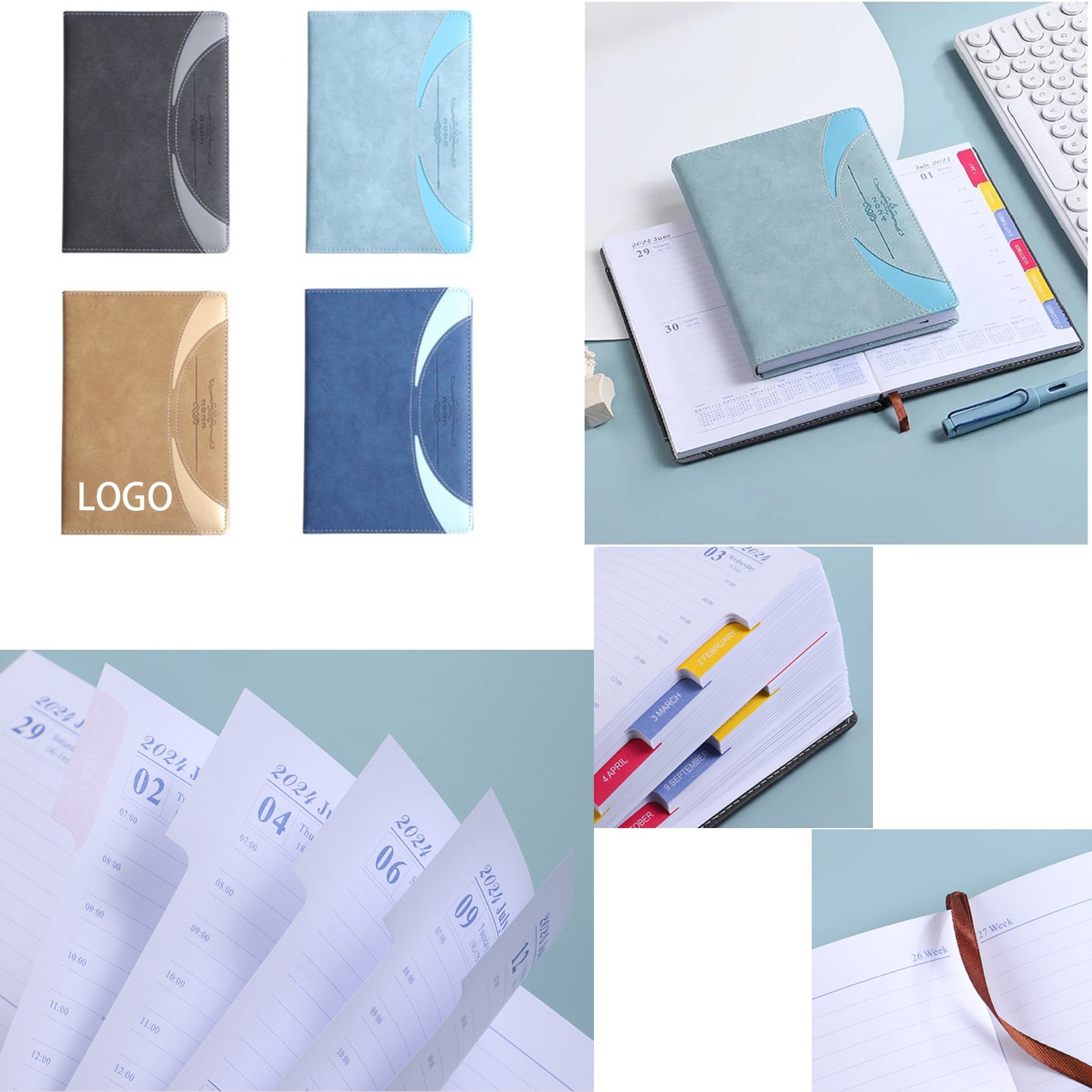 365 Days Daily Planner 2024 Notebook 2