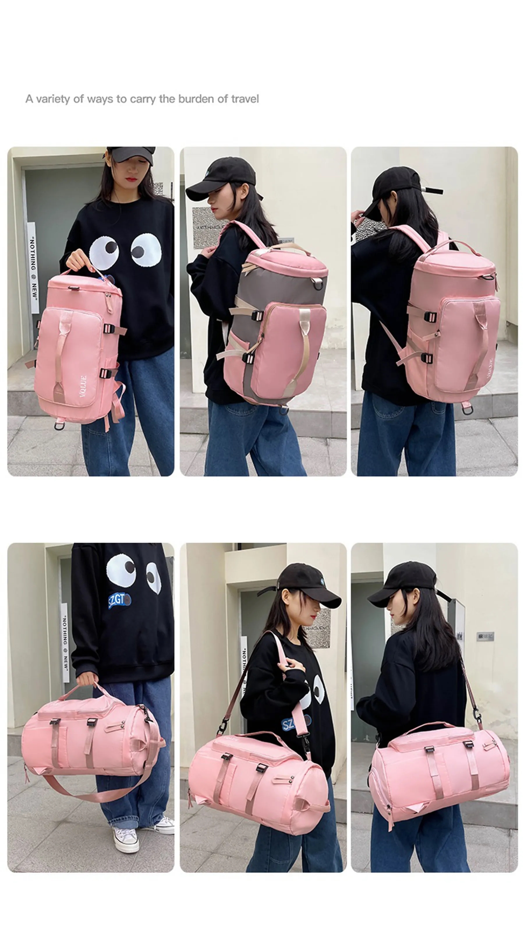 Dry And Wet Separationwater Resistant Gym Backpack 4