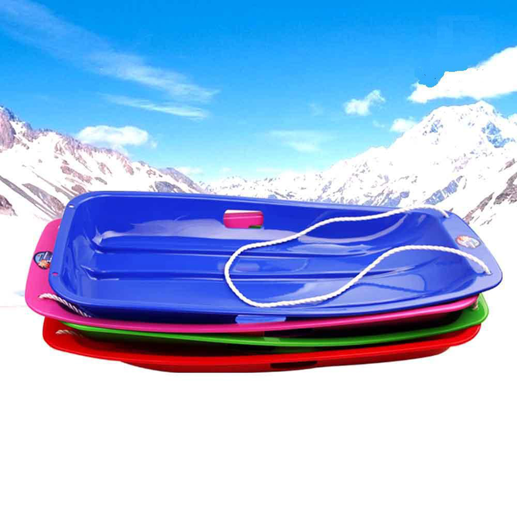 Plastic Snow Sled 4