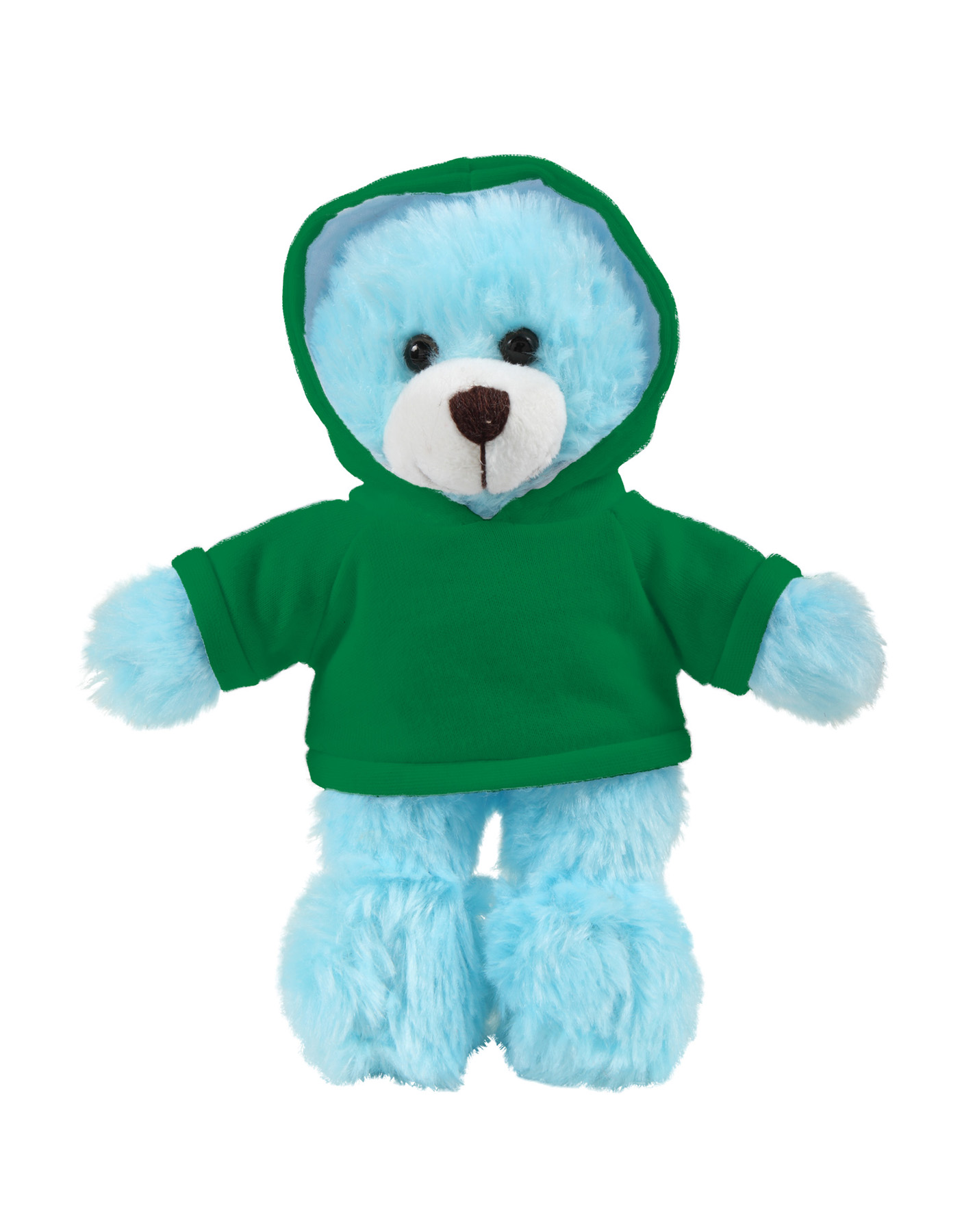 soft plush Blue Bear with hoodie 10
