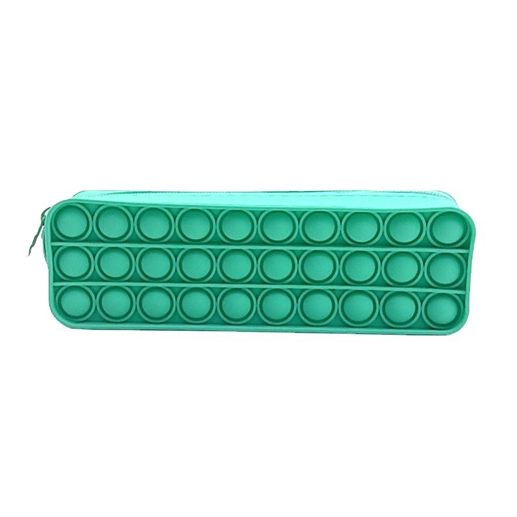 Square Shape Silicone Push Pop Bubble Toy Pencil Case 7
