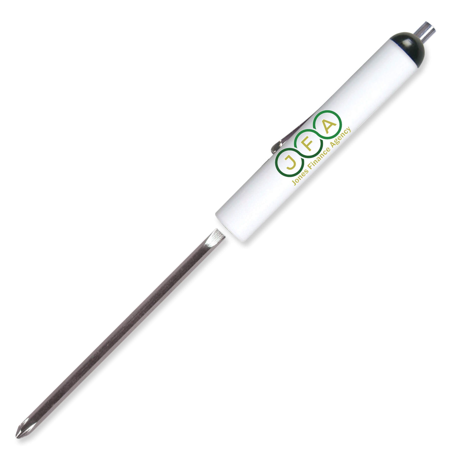 Pocket Screwdriver Reversible Flat Blade + Magnet Top 17