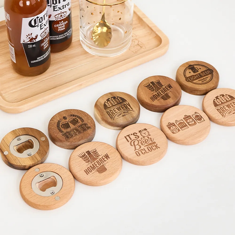 Wooden Magnetic Bottle Opener 5