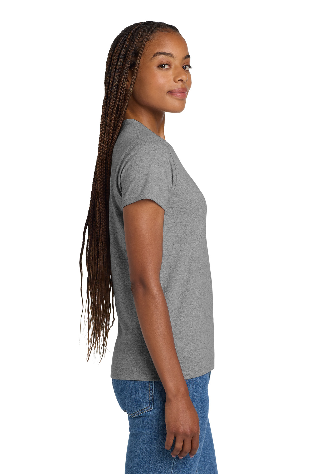 Gildan Women's Ultra Cotton 100% US Cotton T-Shirt. 2000L 125