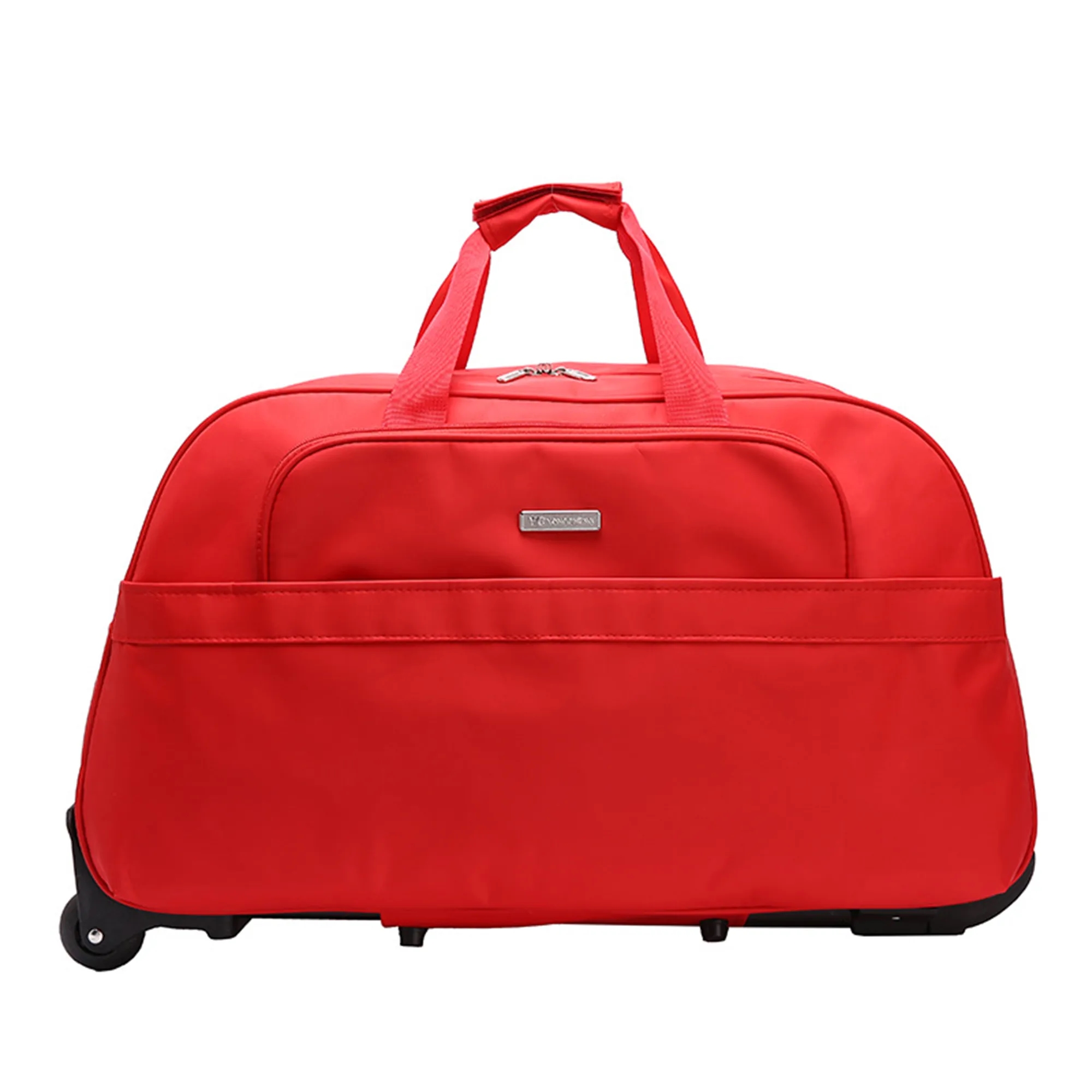 Deluxe Rolling Duffel Bag With Pull Rod 2