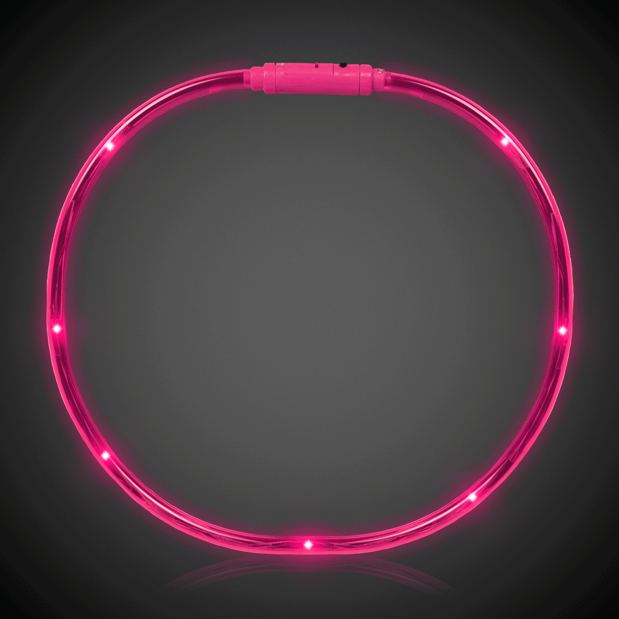 Pink Neon LED Necklaces 8