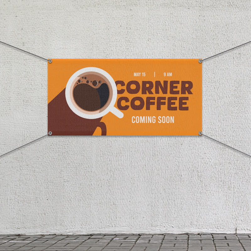 Custom 1' X 2' Mesh Banners 6