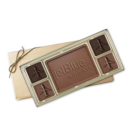 Custom Chocolate Squares Gift Box (6 1/2oz.) 1