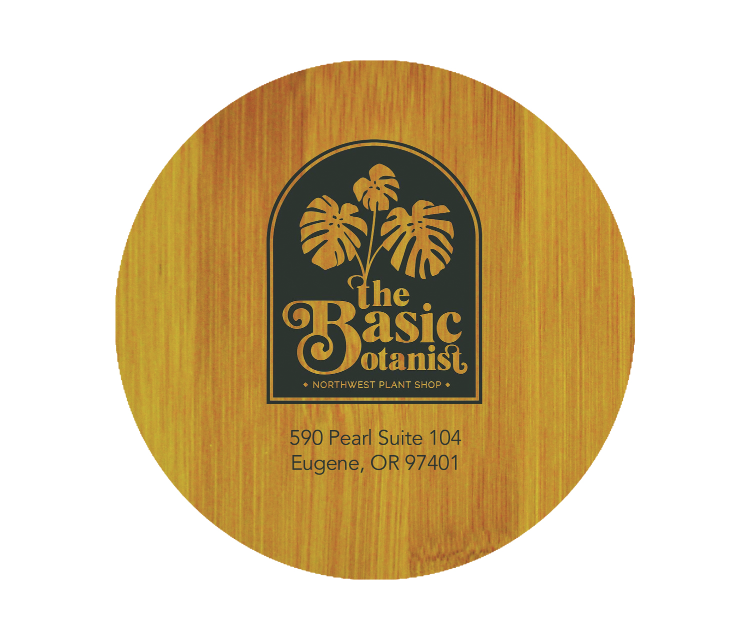 Round Table Saver Bamboo Coaster 2