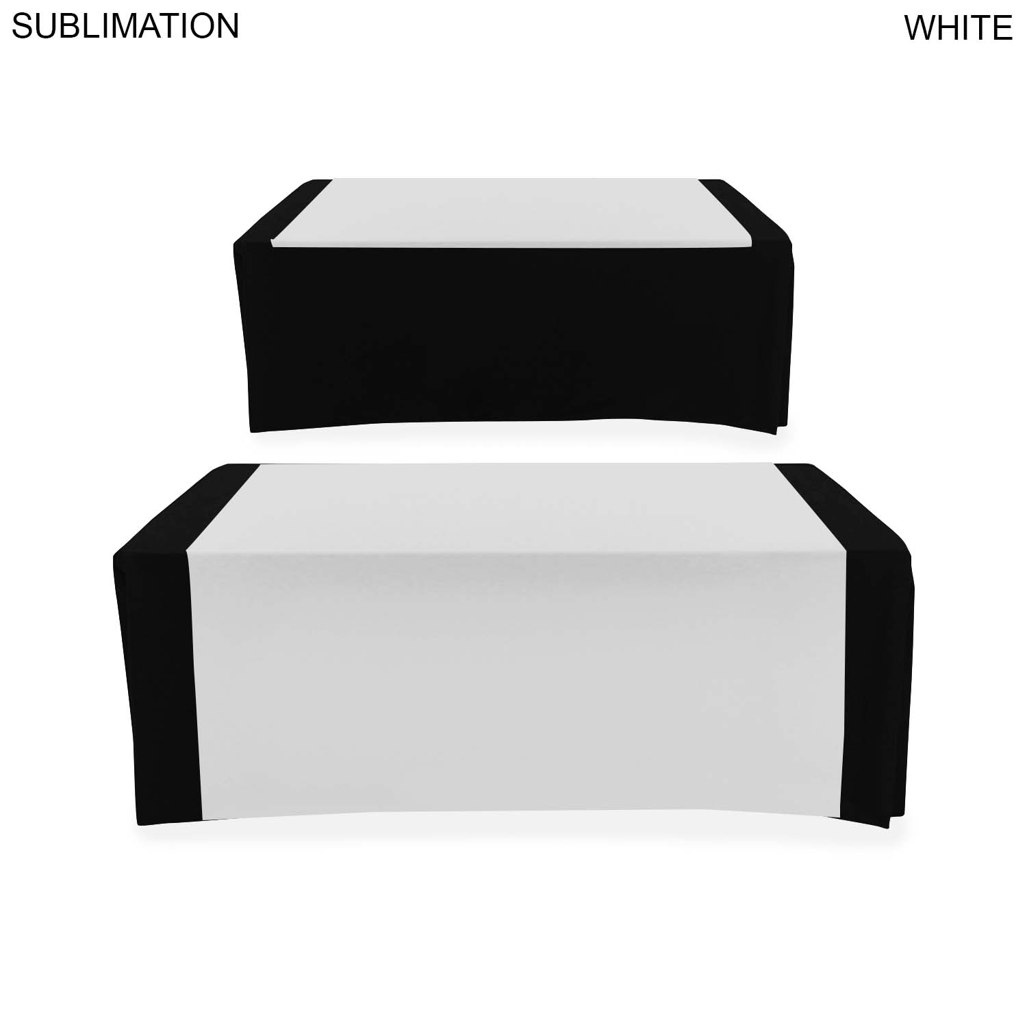 Sublimated Wider Table Runner, 60x60, Covers Front and Top of the table 4