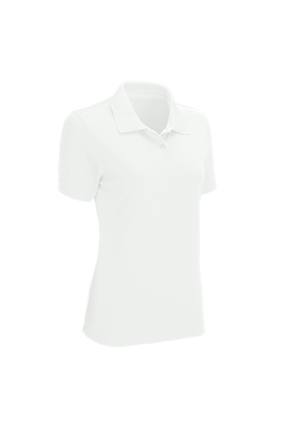 Women's Vansport Omega Solid Mesh Tech Polo 90