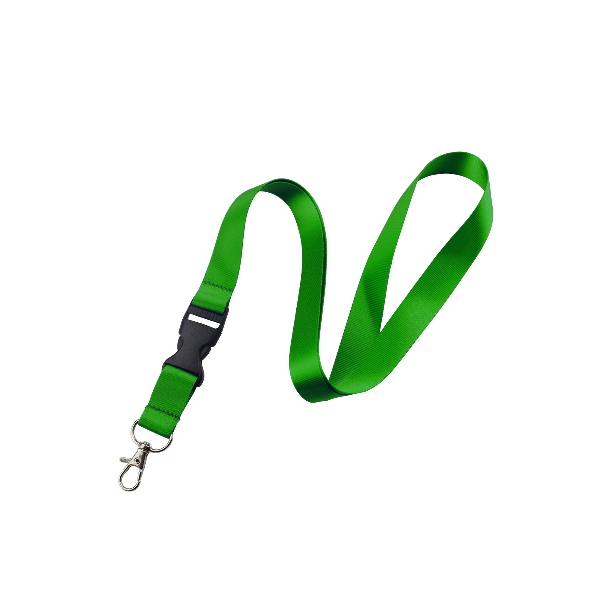 3/4" Custom Polyester Detachable Buckle Lanyard 15