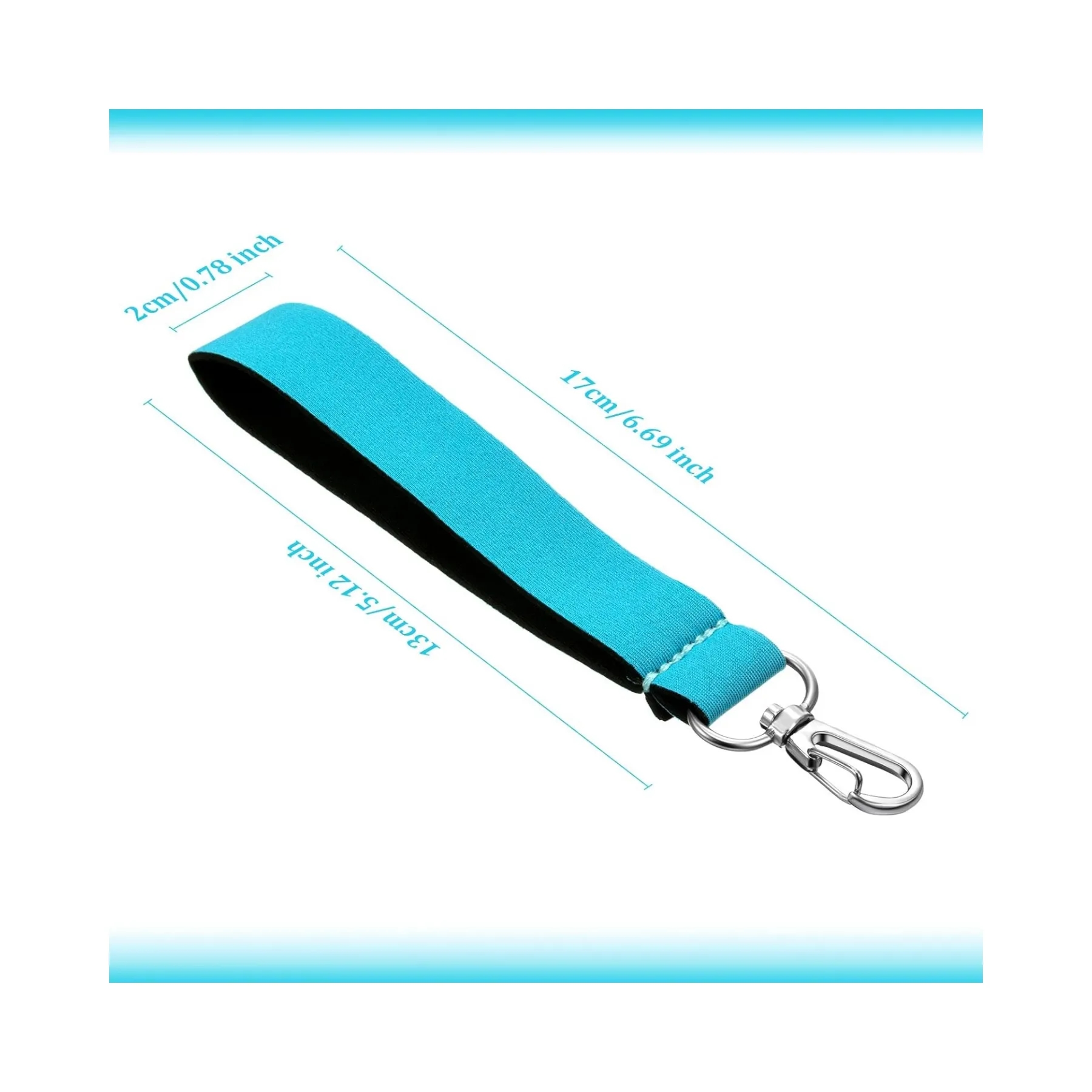 Neoprene Keychain 2