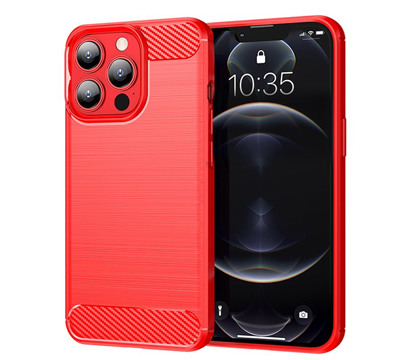 TPU Carbon Fiber Mobile Phone Case 4