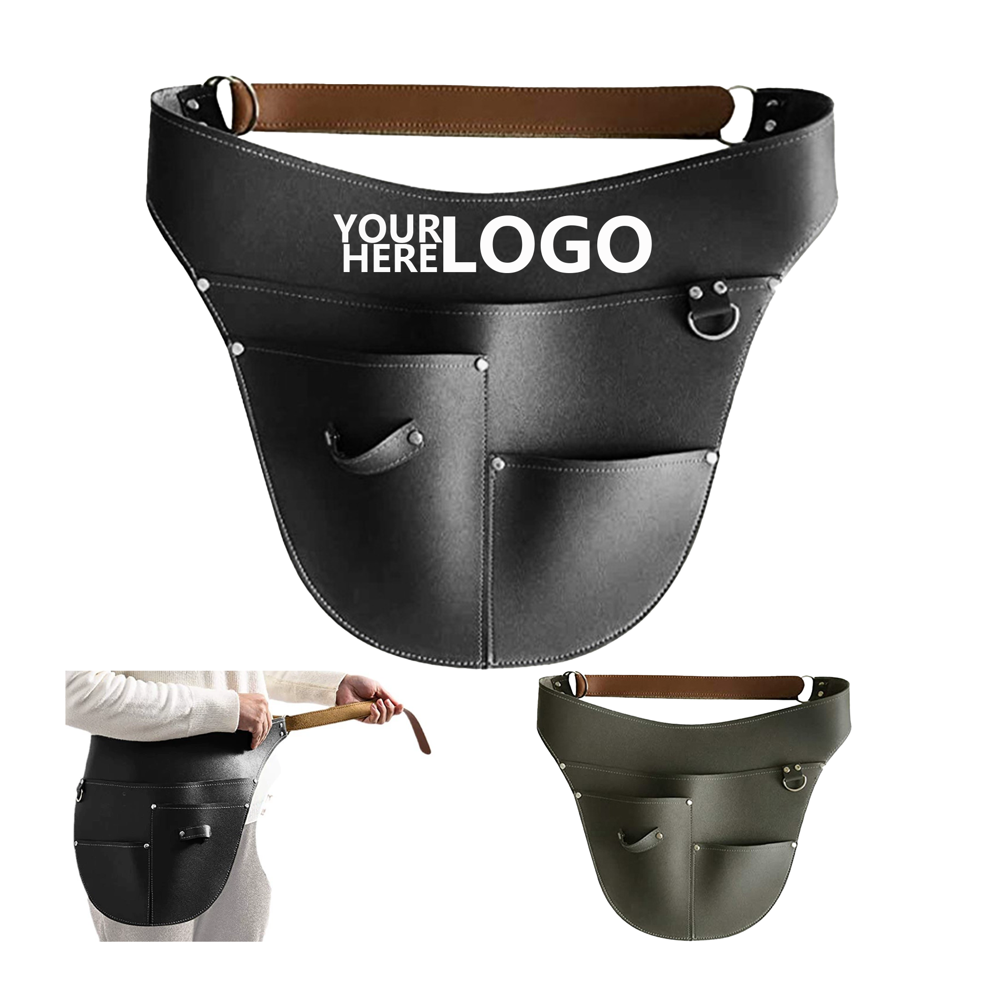 Versatile PU Waist Pack Apron 2