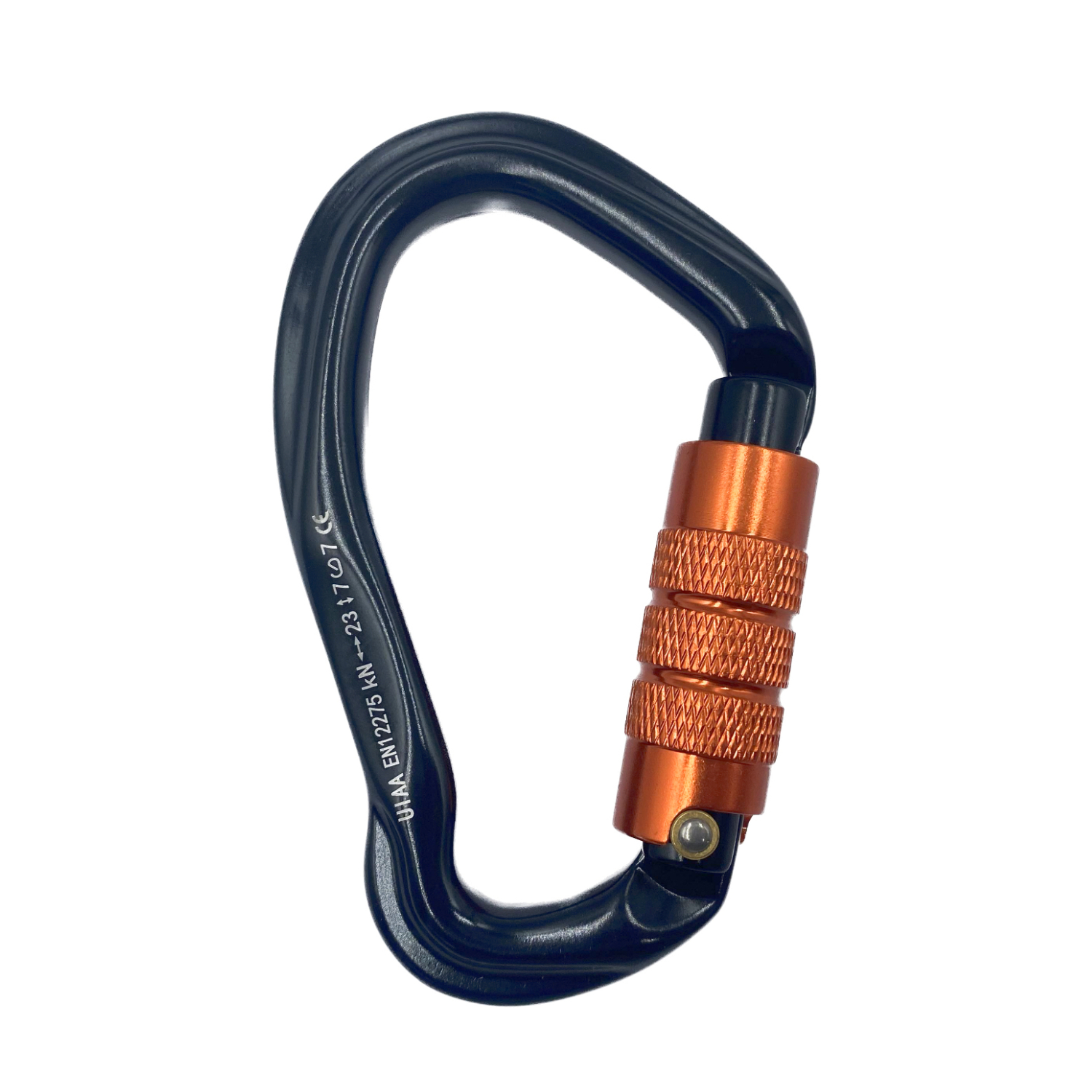 B Ring Twist Gate Aluminum Carabiner 8