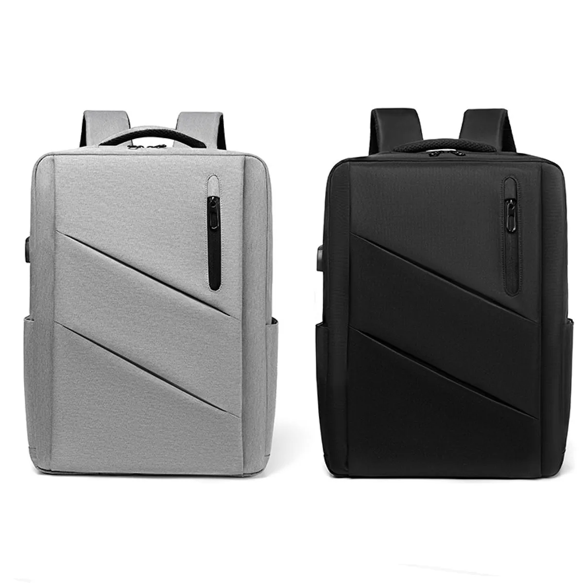 Large Capacity Travel Laptop Backpack w/ USB Charging Port 4