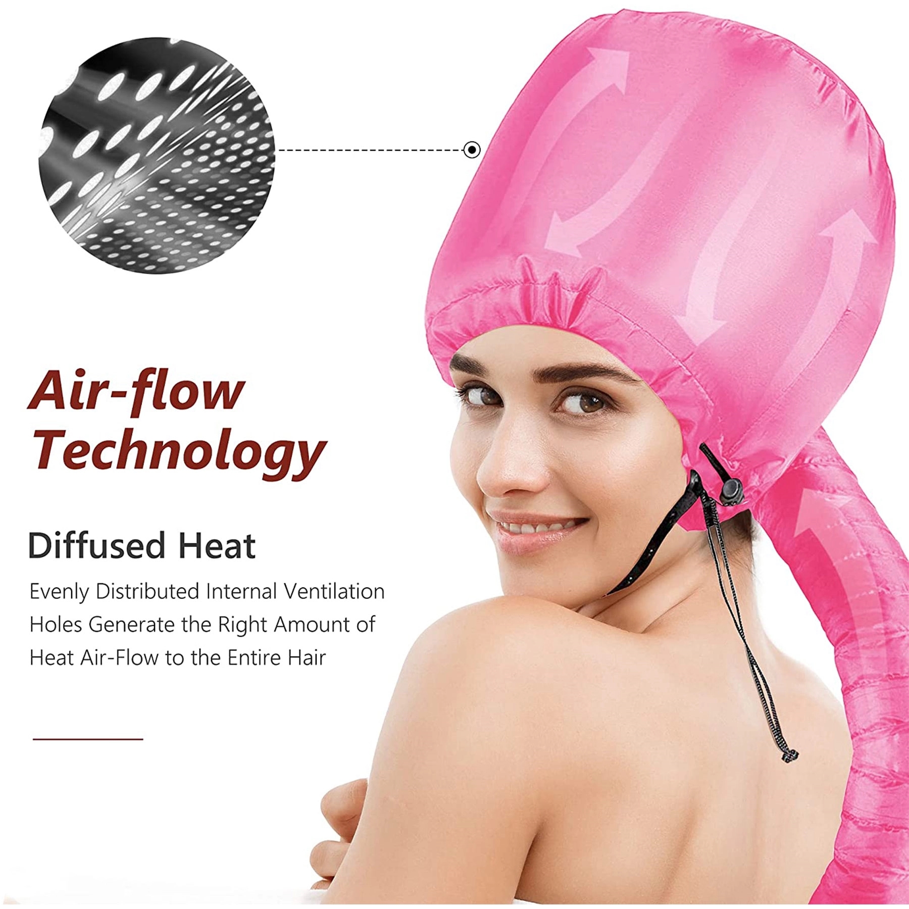 Bonnet Hooded Hairdryer Cap 5