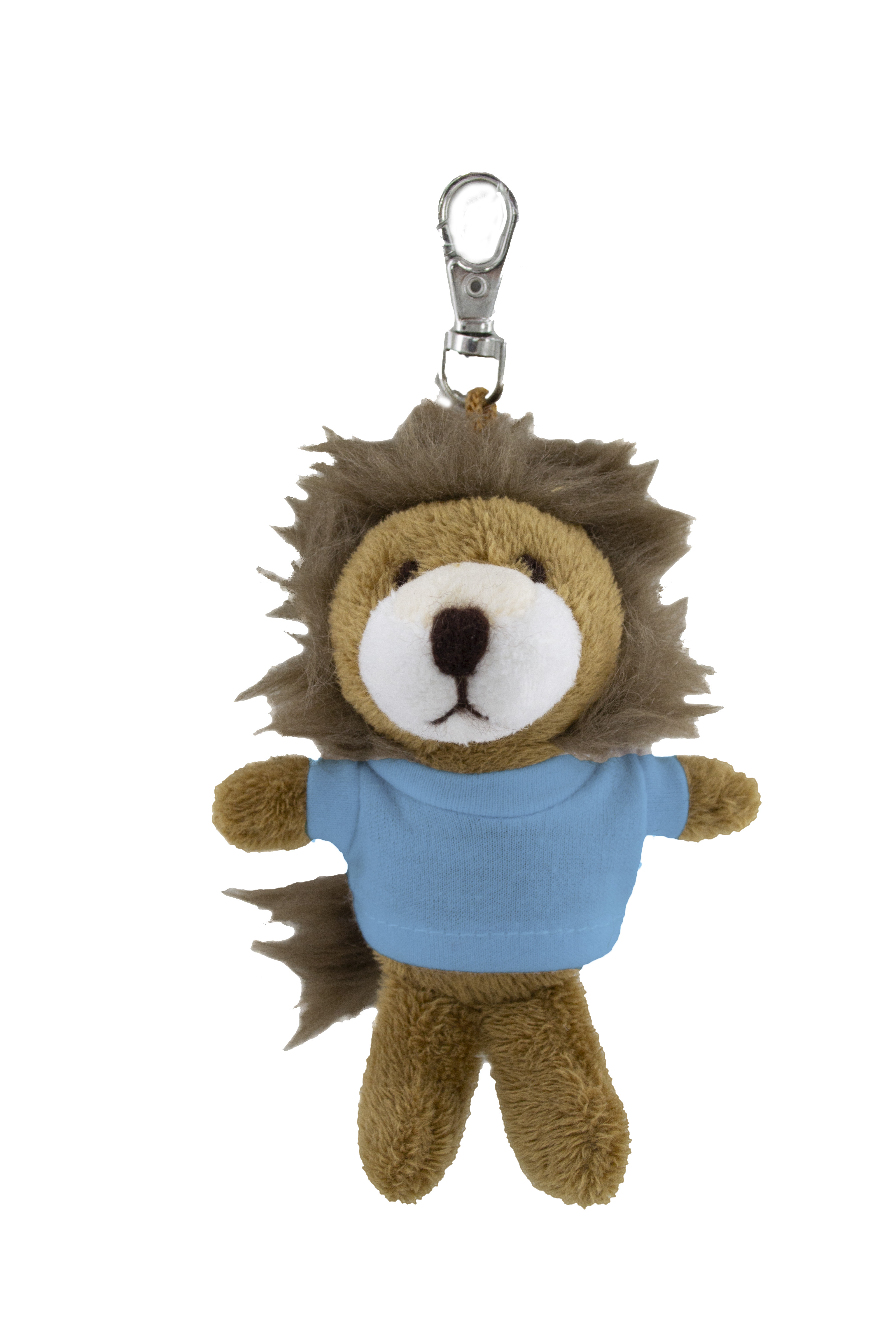 Plush Lion Keychain With Tee
