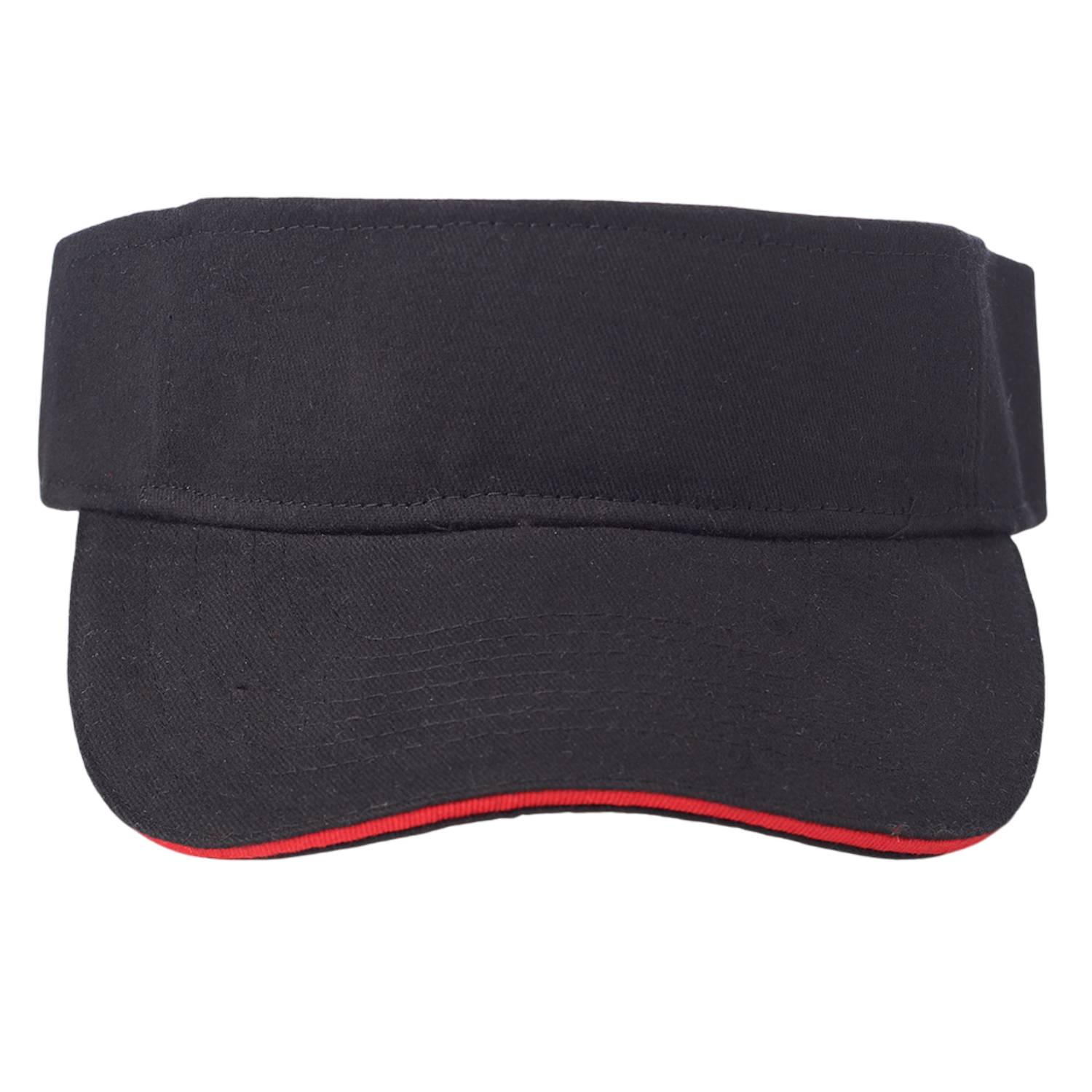 Strap Closure Cotton Sandwich Visor 5