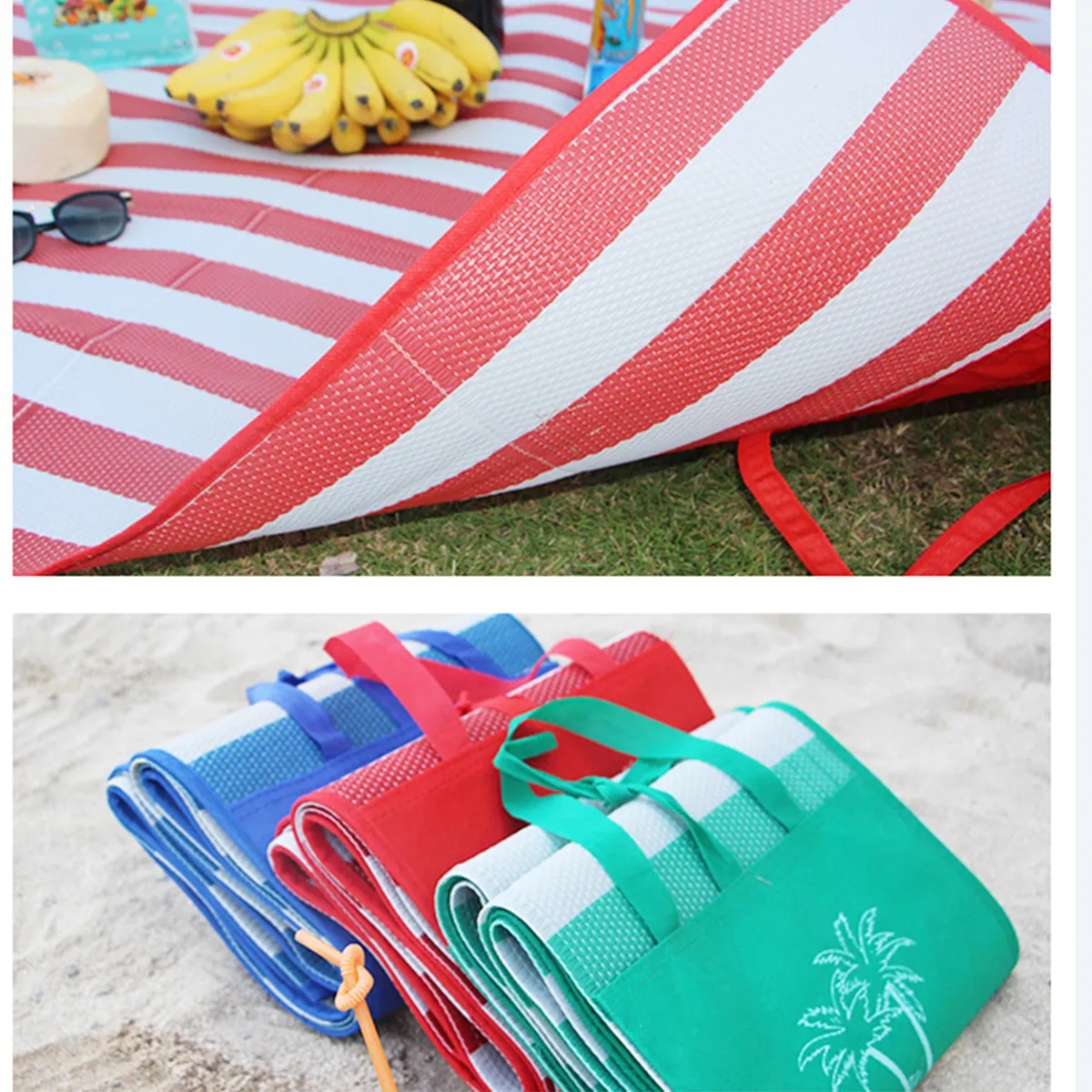 Outdoor Waterproof Camping Beach Folding Picnic Blanket Mat 3