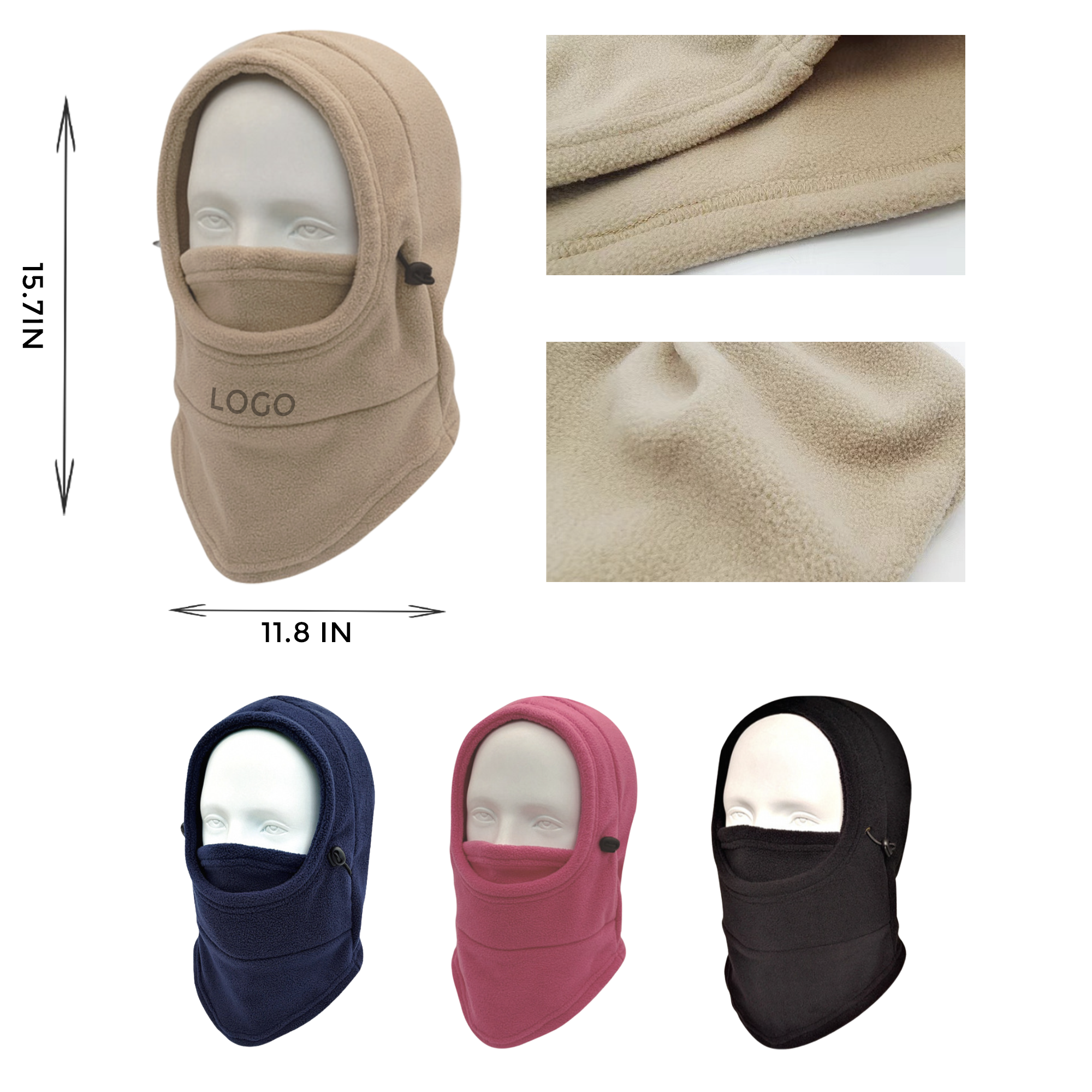 MOQ 10 PCS Windproof And Thermal Headgear 2