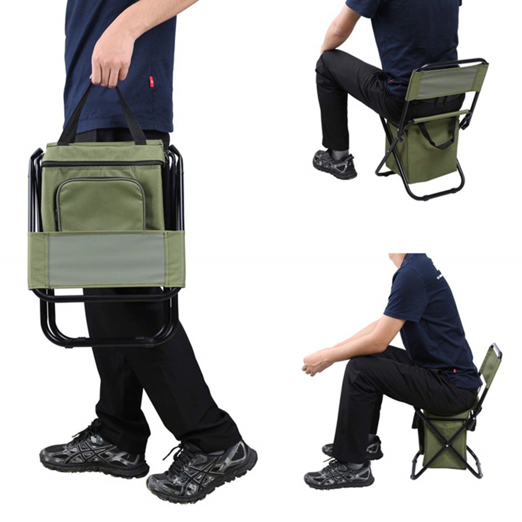 Iron Backrest Ice Pack Chair 5