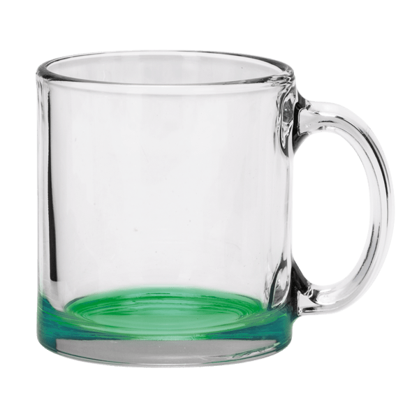 Red Eye 13 oz Libbey Clear Glass Coffee Mug 28