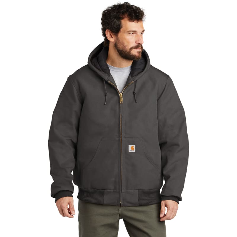 Carhartt Quilted-Flannel-Lined Duck Active Jac. 28