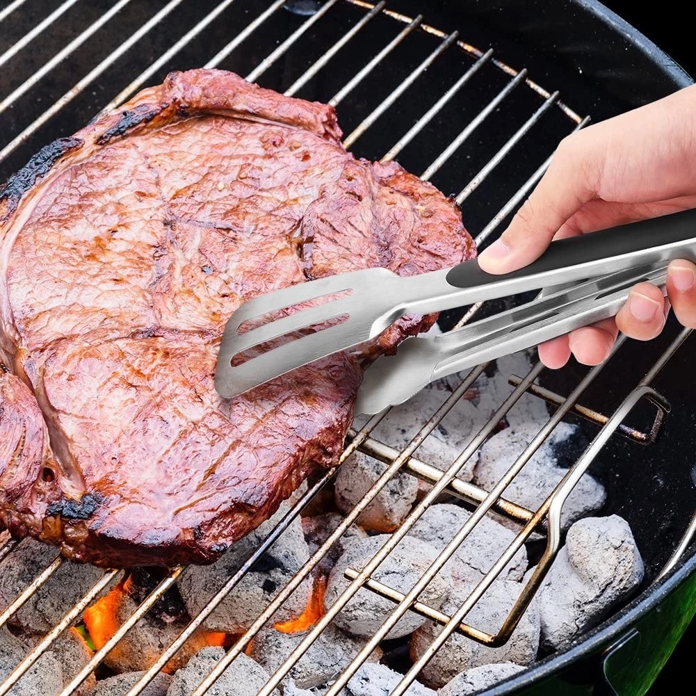 Stainless Steel Barbecue tongs 5