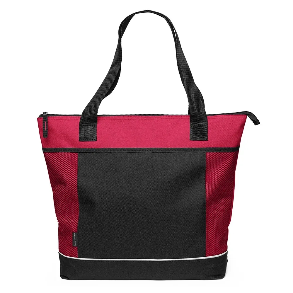 Custom Reusable Zipper Tote Bag 3