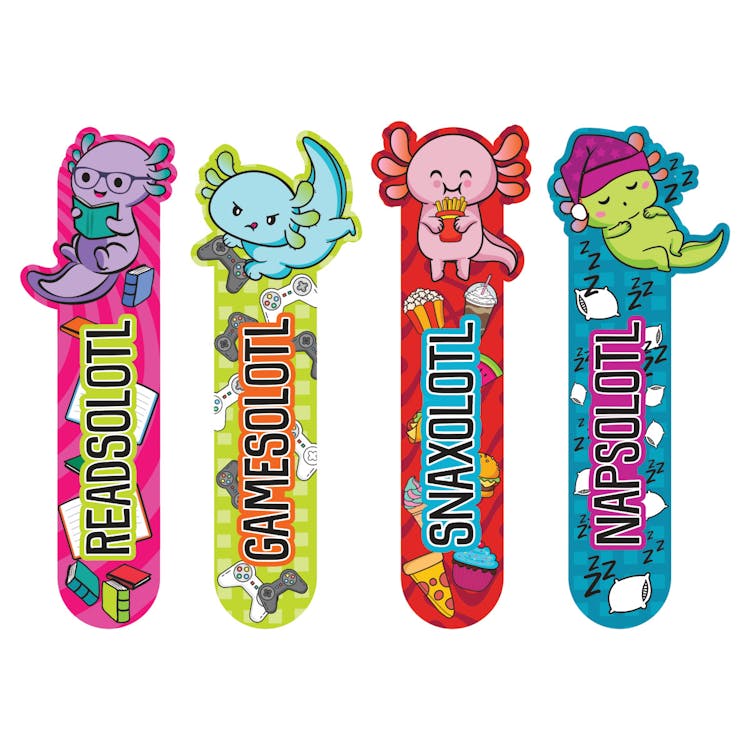 Axolotl Bookmarks - 4 Designs 2