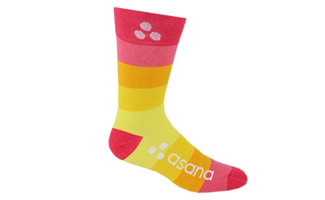 Pantone Matched Jacquard Dress Socks