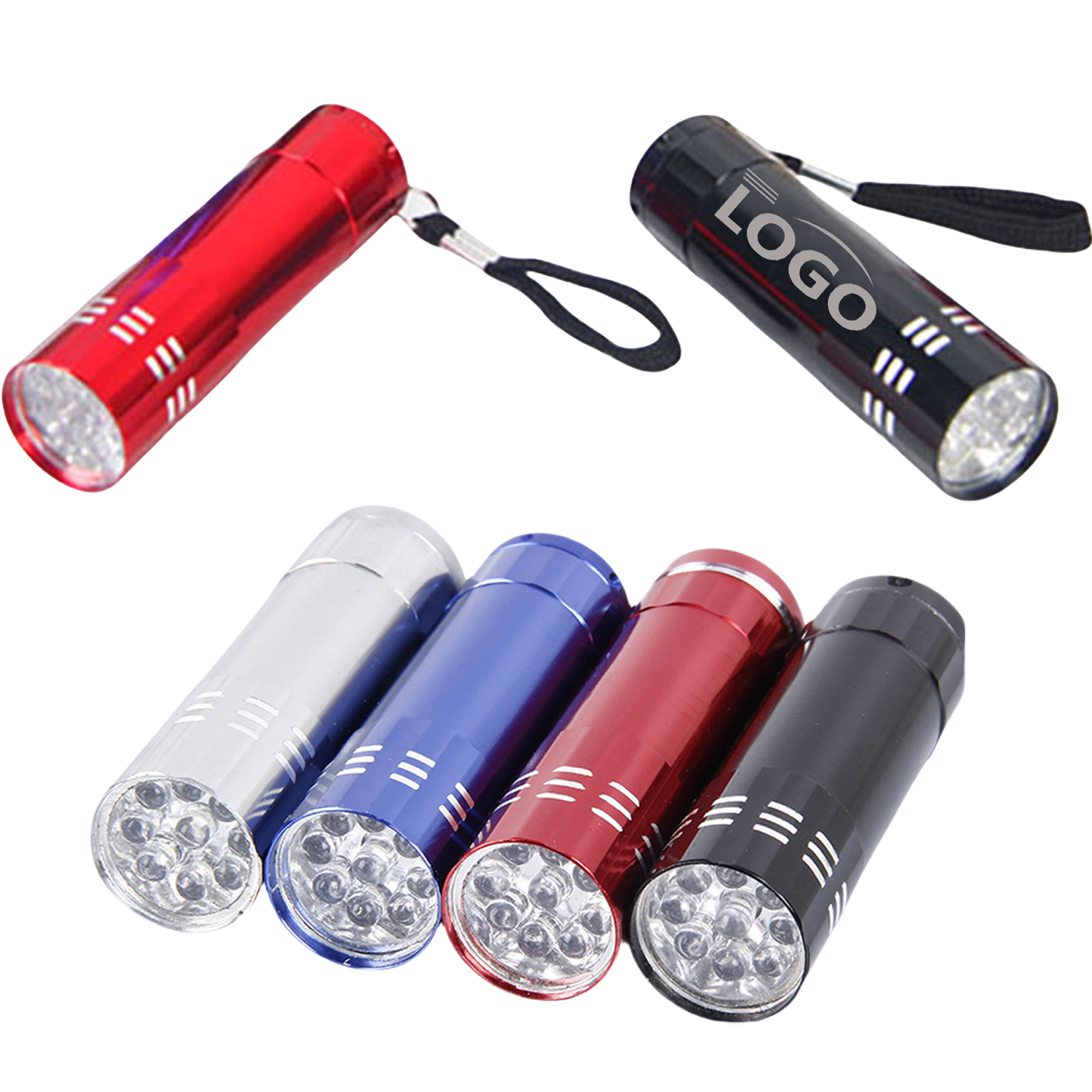9 LED Fashion Mini Flashlight MOQ50 2