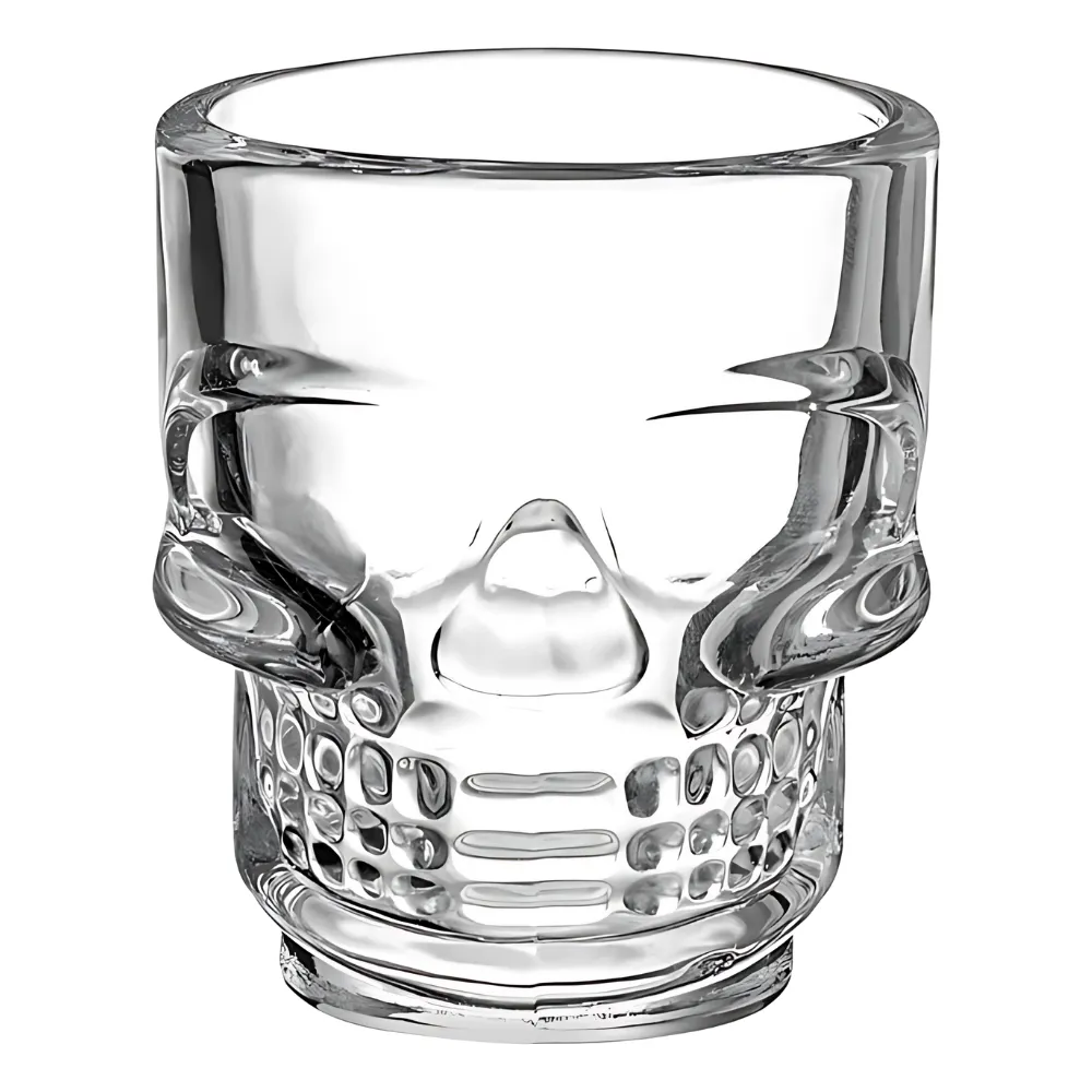2oz. Skull Shot Glass 4