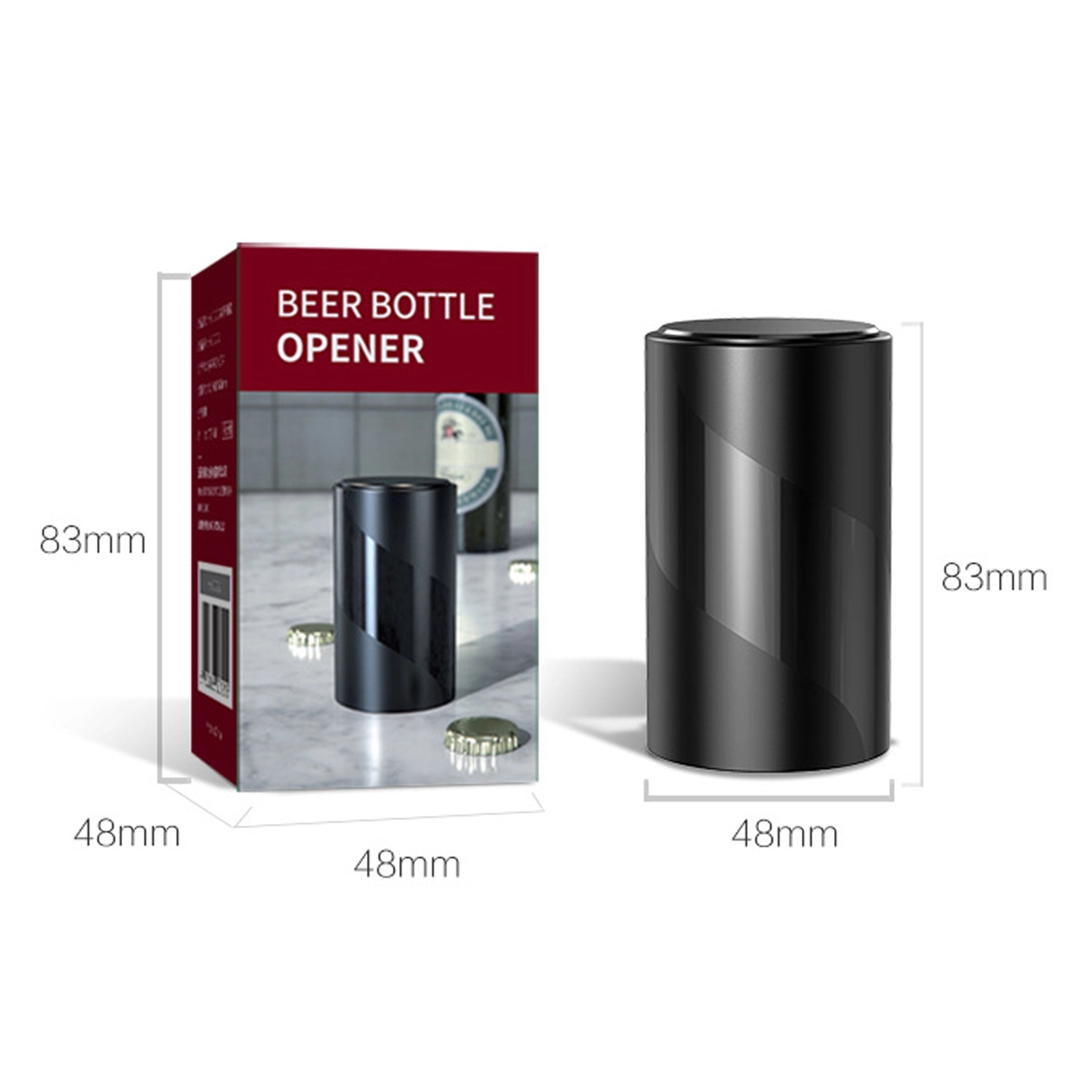 Beer Bottle Opener Stainless Steel Wine Bartender Tool 6