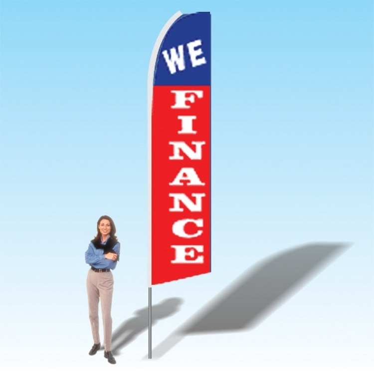 15FT We Finance Advertising Banner Flag 2