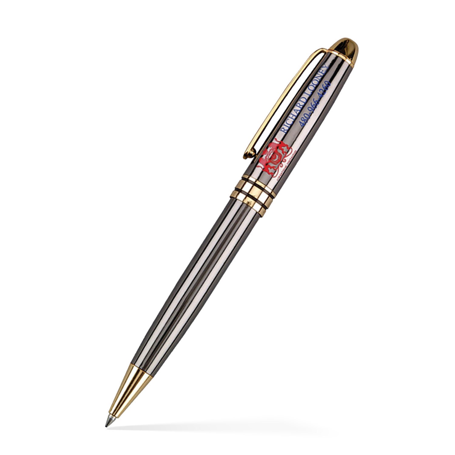Heavy Brass Ballpoint Twist Metal Pen 2