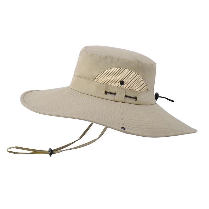 Sun Hat With Large Eaves 3