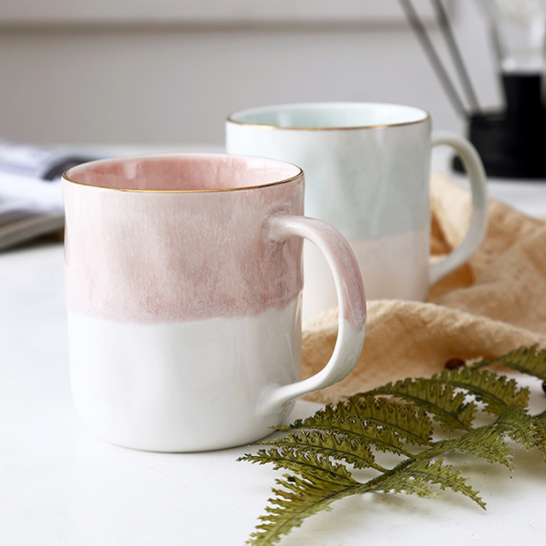 Two-Color Ceramic Mug 2
