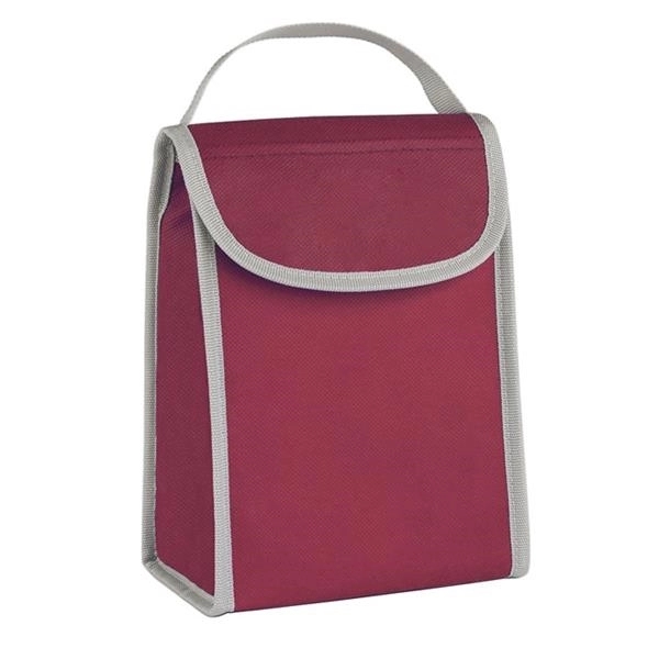 Folding Identification Insulated Lunch Bag 6