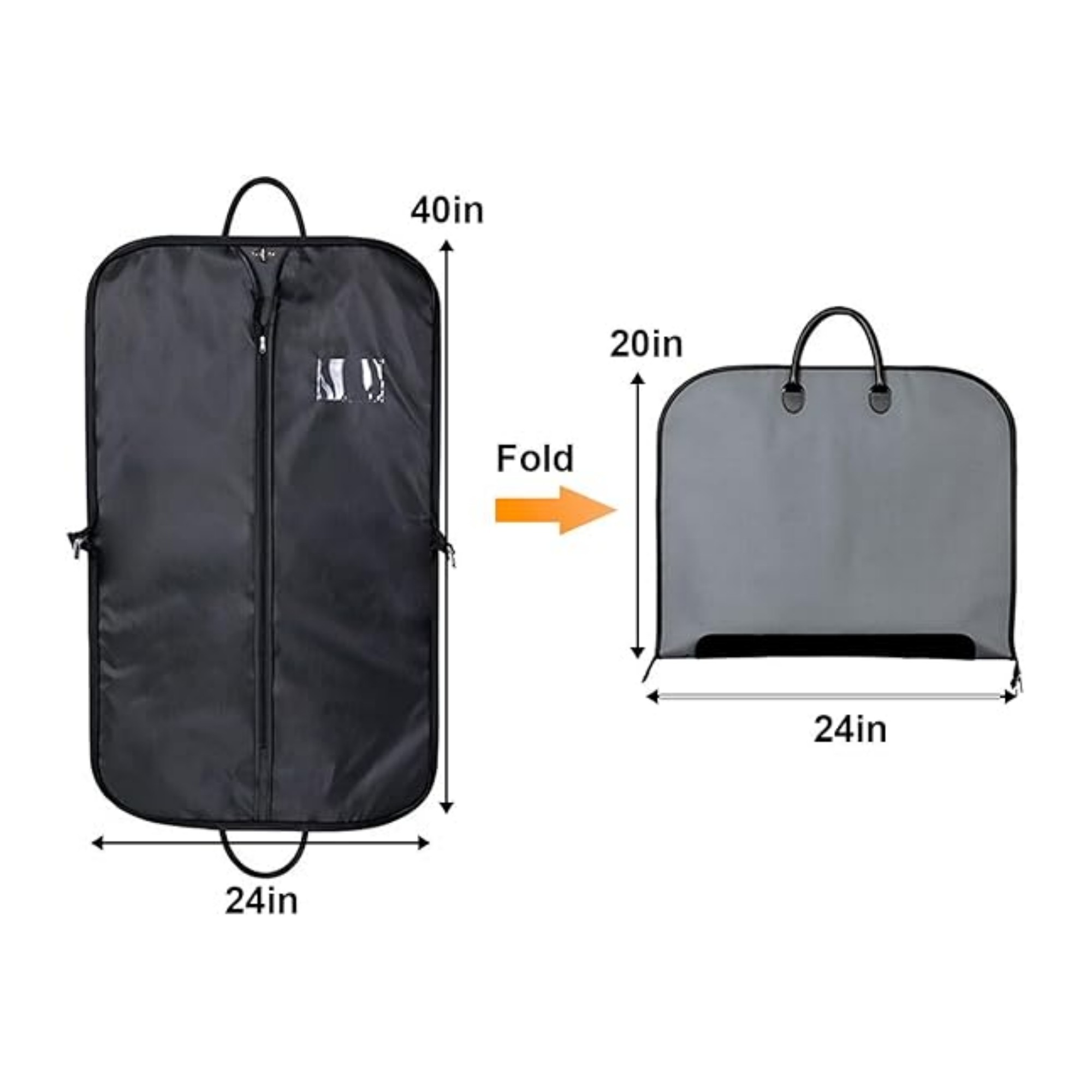 40" Oxford Garment Bag 4