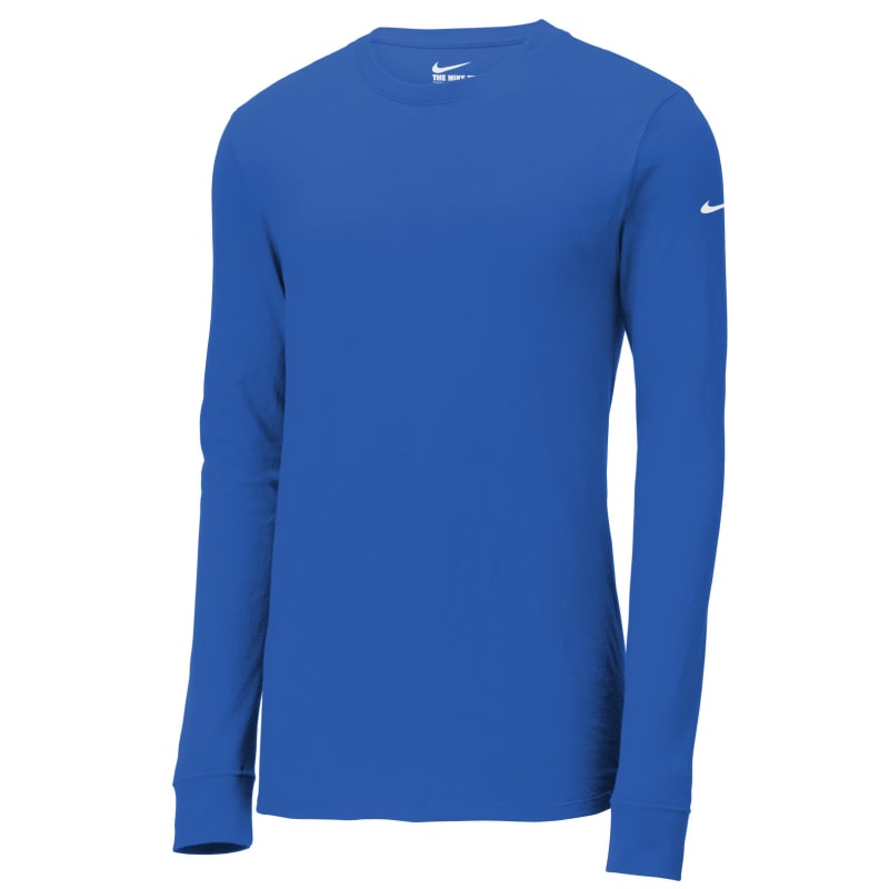 Nike Dri-FIT Cotton/Poly Long Sleeve Tee. 8
