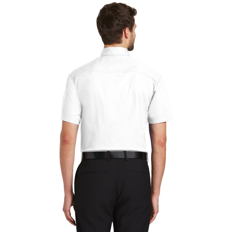 Port Authority Short Sleeve Twill Shirt. 16