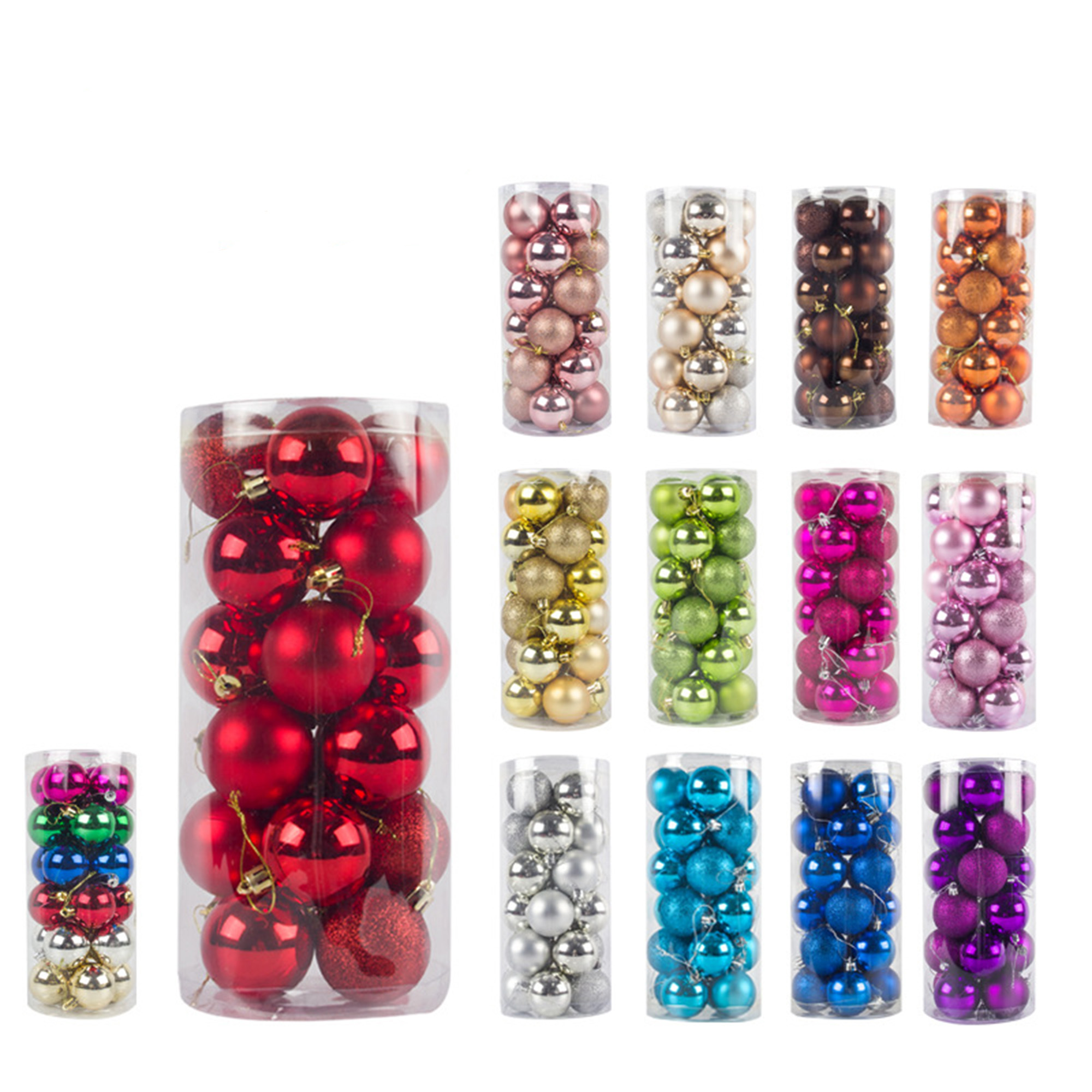 1.57inch Christmas Ball Set 2