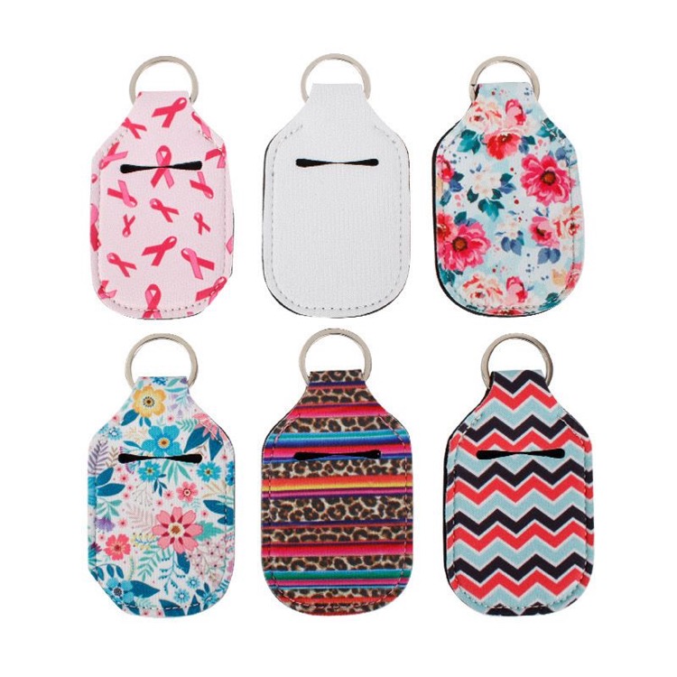 NeoSlot Neoprene Lipstick Holder Keychain 5